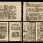 1721 Antiquities of ROME Basil Kennett Classical WAR Gladiators MAP Architecture