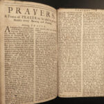 1713 Anglican Common Prayer Baskett BIBLE Psalms Articles Queen Anne England ART