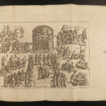 1721 Antiquities of ROME Basil Kennett Classical WAR Gladiators MAP Architecture