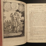 1791 PANTHEON Classical Mythology Pagan Occult Greek Roman gods Pomey Tooke