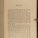 1883 1ed Progress of Photography Cameras Lights Illustrated pre Hollywood Movies