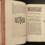 1780 UTOPIA Thomas More Socialism Communism Utopian Politics Dystopian Marxism