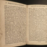 1656 1ed Nicholas Culpeper’s Ghost Seasonable Advice Medicine Pamphlet RARE