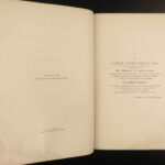 1885 1ed Schliemann Tiryns Archaeology Homer Iliad Excavation Color Illustrated