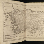 1718 Prideaux BIBLE MAPS Holy Land Egypt Greek ROME Kings Herod 2v HUGE FOLIOS