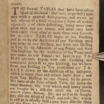 1727 ECONOMICS Panarithmologia Money Coins Finance 100s+ Tables Leybourn Trade