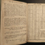 1727 ECONOMICS Panarithmologia Money Coins Finance 100s+ Tables Leybourn Trade