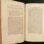 1725 John Mandeville Voyages Holy Land Egypt FAMOUS Columbus Old English 1/300