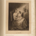 1745 1ed French ART for Royal Wedding Louis Dauphin of France Boucher FOLIO