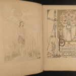1912 1ed Parsifal Legend of the Holy Grail Richard Wagner Willy Pogany Rolleston