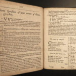 1659 1ed George Fox FAMOUS Primer for Scholars Mathematics Quaker Philosophy