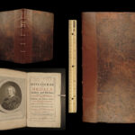 1697 COINS 1st ed Evelyn Numismata Illustrated Medals Physiognomy Numismatics