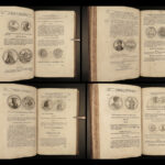 1697 COINS 1st ed Evelyn Numismata Illustrated Medals Physiognomy Numismatics