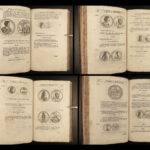 1697 COINS 1st ed Evelyn Numismata Illustrated Medals Physiognomy Numismatics
