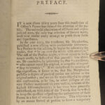 1799 Ossian Poems SCOTLAND Irish Mythology Ancient Poetry Fingal Macpherson 2v