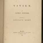 1868 EXQUISITE Vivien Alfred Tennyson Gustave Dore Idylls of the King Arthur Art