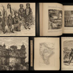 1882 INDIA Travels Exploration Bombay Bengal Delhi Calcutta Punjab Rousselet