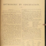 1890 Astronomy by Observation Illustrated Constellations STARS Sun Gravity Moon