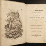 1836 Illustrated NAVY Ships War of 1812 Bowen Engravings America Naval Pirates