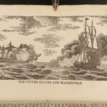 1836 Illustrated NAVY Ships War of 1812 Bowen Engravings America Naval Pirates