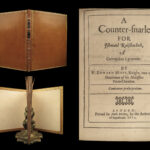 1613 RARE 1ed Edward Hoby Counter Snarle for Ishamel Rabshacheh King James Bible