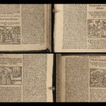 1614 Verdizotti Lives SAINTS Church Fathers Athanasius Italian Venice Woodcuts