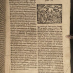 1614 Verdizotti Lives SAINTS Church Fathers Athanasius Italian Venice Woodcuts
