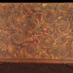 1700s French Royal Document Portfolio Leather Royal Arms Fleur-de-lis Binding