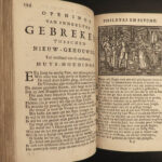 1750 1ed Jacob Cats Marriage Trou-Ringh Poetry Adam & Eve Dutch ART Engravings