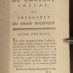 1790 Rousseau Social Contract Political Philosophy French Revolution Paris RARE