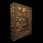 1885 BEAUTIFUL Egypt Hieroglyphics Pharaoh Cleopatra Pyramids EGYPTIAN Folios