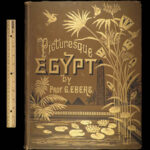 1885 BEAUTIFUL Egypt Hieroglyphics Pharaoh Cleopatra Pyramids EGYPTIAN Folios