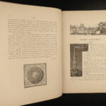 1885 BEAUTIFUL Egypt Hieroglyphics Pharaoh Cleopatra Pyramids EGYPTIAN Folios
