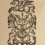 1590 CICERO Orations Rome Political Philosophy Roman Speech RARE German Pigskin