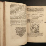 1676 1st Holbein ed Praise of Folly Erasmus of Rotterdam Protestant Reformation