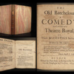 1693 1ed Old Bachelor William Congreve Comedy Purcell RARE Restoration Theatre