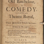 1693 1ed Old Bachelor William Congreve Comedy Purcell RARE Restoration Theatre