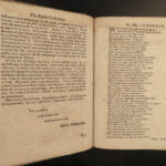 1693 1ed Old Bachelor William Congreve Comedy Purcell RARE Restoration Theatre