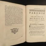 1724 1ed Life of Cardinal Georges Amboise Catholic Papacy Italy France Gendre