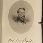 1865 Civil War 1st ed General Sherman Campaigns Memoirs Tactics Army MAPS Bowman
