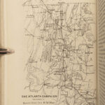 1865 Civil War 1st ed General Sherman Campaigns Memoirs Tactics Army MAPS Bowman