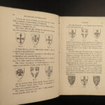 1869 HERALDRY Handbook Pedigrees Appointment of Liveries Coat of Arms Genealogy