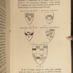 1869 HERALDRY Handbook Pedigrees Appointment of Liveries Coat of Arms Genealogy