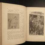 1883 Mark Twain 1ed Life on the Mississippi St. Louis Missouri Steamboat FLAMES