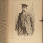 1883 Mark Twain 1ed Life on the Mississippi St. Louis Missouri Steamboat FLAMES