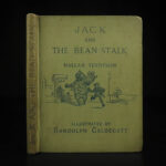 1886 1ed Jack and the Beanstalk Tennyson Caldecott Illustrated Fairy Tales Kids