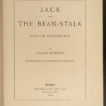 1886 1ed Jack and the Beanstalk Tennyson Caldecott Illustrated Fairy Tales Kids