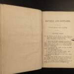 1886 MORMON Doctrine and Covenants Joseph Smith Orson Pratt LDS Brigham Young