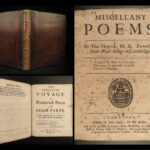 1691 1ed Thomas Heyrick Poems Pastoral Poetry FISHING Angling Submarine Voyage