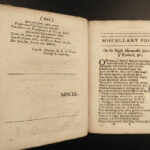 1691 1ed Thomas Heyrick Poems Pastoral Poetry FISHING Angling Submarine Voyage